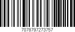 Código de barras (EAN, GTIN, SKU, ISBN): '7078797273757'