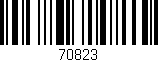 Código de barras (EAN, GTIN, SKU, ISBN): '70823'