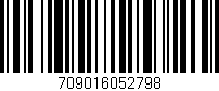 Código de barras (EAN, GTIN, SKU, ISBN): '709016052798'