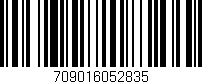 Código de barras (EAN, GTIN, SKU, ISBN): '709016052835'