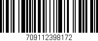 Código de barras (EAN, GTIN, SKU, ISBN): '709112398172'