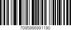 Código de barras (EAN, GTIN, SKU, ISBN): '7095866991190'