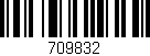 Código de barras (EAN, GTIN, SKU, ISBN): '709832'