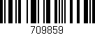 Código de barras (EAN, GTIN, SKU, ISBN): '709859'