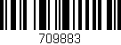 Código de barras (EAN, GTIN, SKU, ISBN): '709883'
