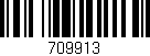 Código de barras (EAN, GTIN, SKU, ISBN): '709913'