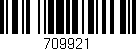 Código de barras (EAN, GTIN, SKU, ISBN): '709921'