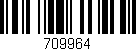 Código de barras (EAN, GTIN, SKU, ISBN): '709964'