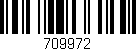 Código de barras (EAN, GTIN, SKU, ISBN): '709972'