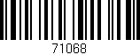 Código de barras (EAN, GTIN, SKU, ISBN): '71068'