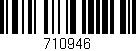 Código de barras (EAN, GTIN, SKU, ISBN): '710946'