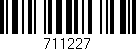 Código de barras (EAN, GTIN, SKU, ISBN): '711227'