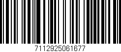 Código de barras (EAN, GTIN, SKU, ISBN): '7112925061677'