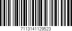 Código de barras (EAN, GTIN, SKU, ISBN): '7113141129523'