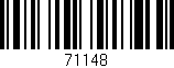 Código de barras (EAN, GTIN, SKU, ISBN): '71148'