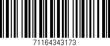 Código de barras (EAN, GTIN, SKU, ISBN): '71164343173'