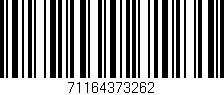 Código de barras (EAN, GTIN, SKU, ISBN): '71164373262'