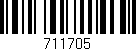Código de barras (EAN, GTIN, SKU, ISBN): '711705'