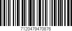 Código de barras (EAN, GTIN, SKU, ISBN): '7120479470876'