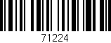 Código de barras (EAN, GTIN, SKU, ISBN): '71224'