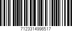 Código de barras (EAN, GTIN, SKU, ISBN): '7123314996517'
