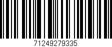 Código de barras (EAN, GTIN, SKU, ISBN): '71249279335'