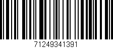 Código de barras (EAN, GTIN, SKU, ISBN): '71249341391'