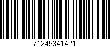 Código de barras (EAN, GTIN, SKU, ISBN): '71249341421'