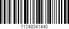 Código de barras (EAN, GTIN, SKU, ISBN): '71249341445'