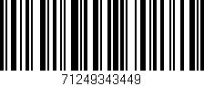 Código de barras (EAN, GTIN, SKU, ISBN): '71249343449'
