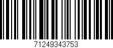 Código de barras (EAN, GTIN, SKU, ISBN): '71249343753'