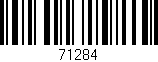 Código de barras (EAN, GTIN, SKU, ISBN): '71284'