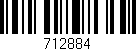 Código de barras (EAN, GTIN, SKU, ISBN): '712884'