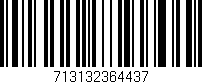 Código de barras (EAN, GTIN, SKU, ISBN): '713132364437'