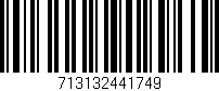 Código de barras (EAN, GTIN, SKU, ISBN): '713132441749'