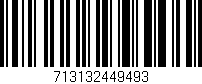 Código de barras (EAN, GTIN, SKU, ISBN): '713132449493'