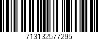 Código de barras (EAN, GTIN, SKU, ISBN): '713132577295'