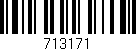 Código de barras (EAN, GTIN, SKU, ISBN): '713171'