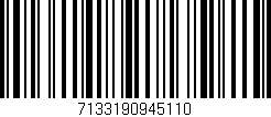 Código de barras (EAN, GTIN, SKU, ISBN): '7133190945110'