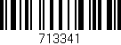 Código de barras (EAN, GTIN, SKU, ISBN): '713341'