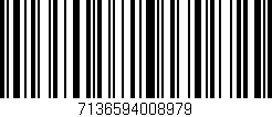 Código de barras (EAN, GTIN, SKU, ISBN): '7136594008979'