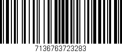Código de barras (EAN, GTIN, SKU, ISBN): '7136763723283'