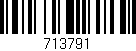 Código de barras (EAN, GTIN, SKU, ISBN): '713791'