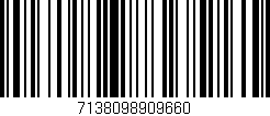 Código de barras (EAN, GTIN, SKU, ISBN): '7138098909660'