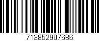 Código de barras (EAN, GTIN, SKU, ISBN): '713852907686'