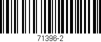 Código de barras (EAN, GTIN, SKU, ISBN): '71396-2'