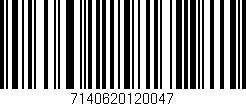 Código de barras (EAN, GTIN, SKU, ISBN): '7140620120047'