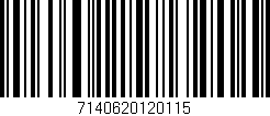 Código de barras (EAN, GTIN, SKU, ISBN): '7140620120115'