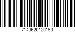 Código de barras (EAN, GTIN, SKU, ISBN): '7140620120153'