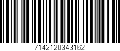 Código de barras (EAN, GTIN, SKU, ISBN): '7142120343162'